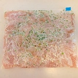 下味冷凍保存★海苔塩マヨチキン